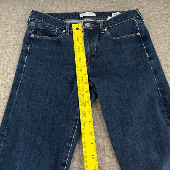 Banana Republic Low Rise Jeans 29 Skinny Ankle Denim Stretch 90% Cotton Spandex - Picture 7 of 11